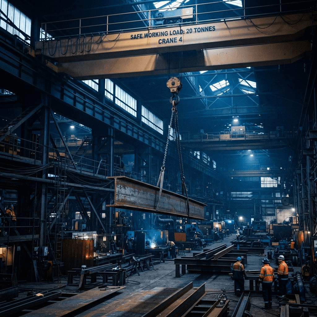 Grinding and finishing work on steel components