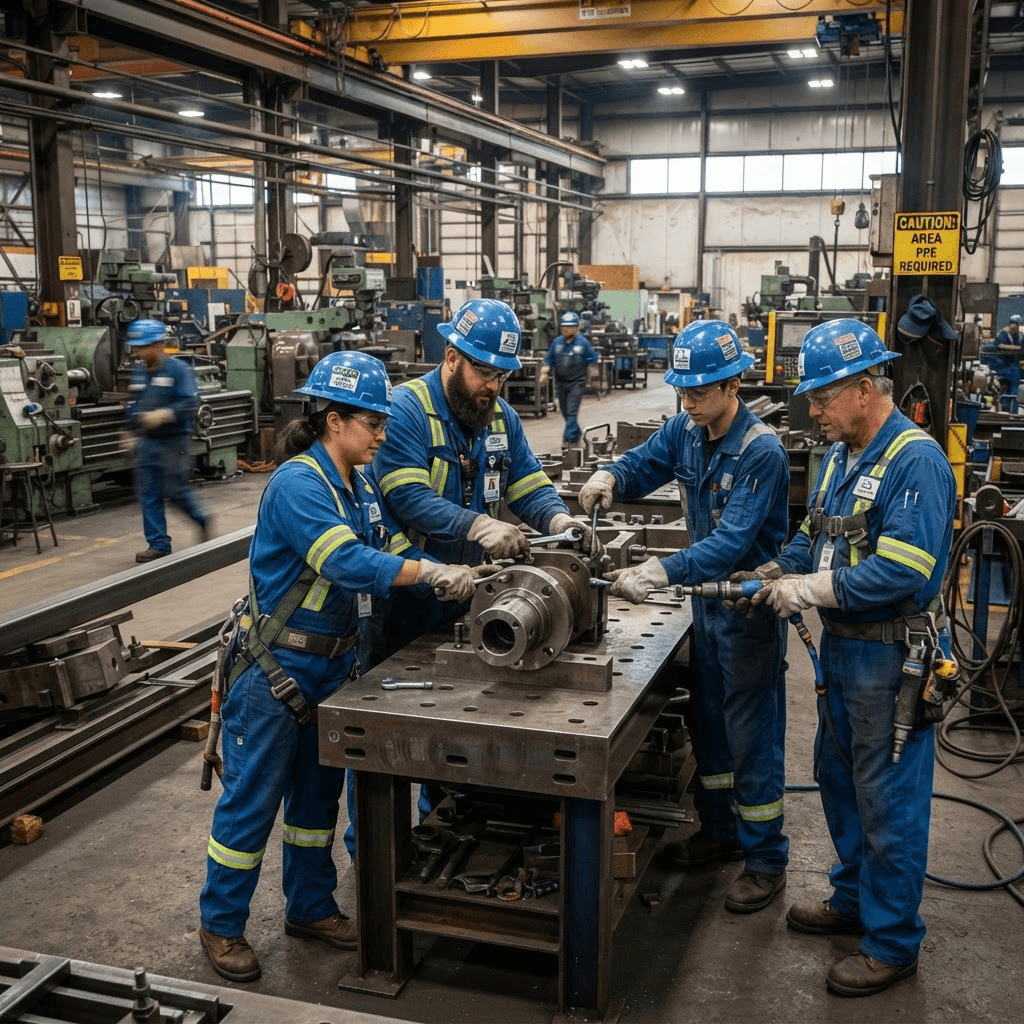Helpers manpower supplied by Dharm Manpower Solution